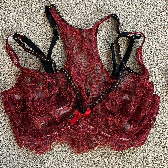 Agent Provocateur High neck bra and panties - NWOT sample sale 36D/AP4 - Picture 4 of 5
